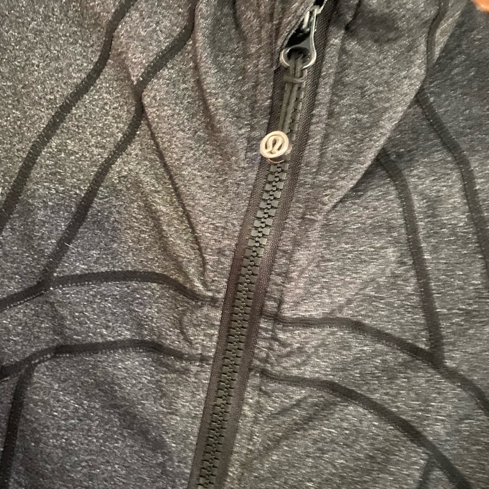 Gray lululemon zip up
